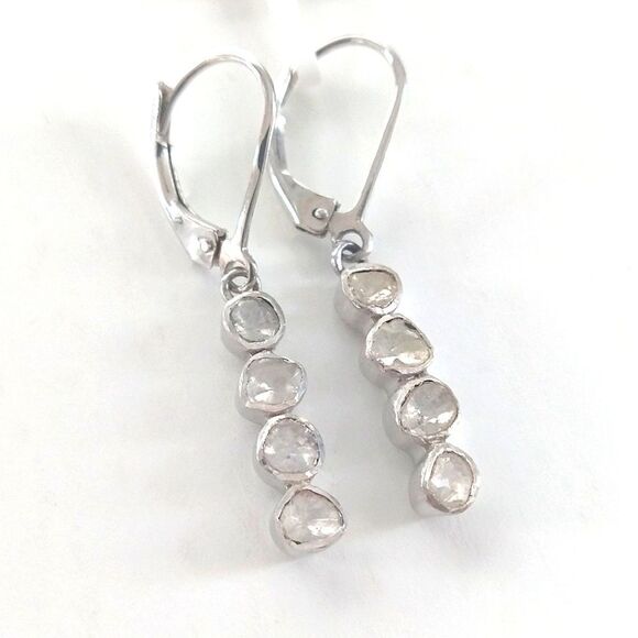 Polki Diamond Earrings